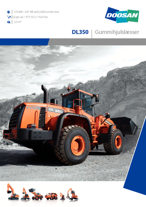 Încărcătoare pe roți Doosan DL 350