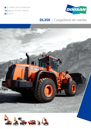 Încărcătoare pe roți Doosan DL 350