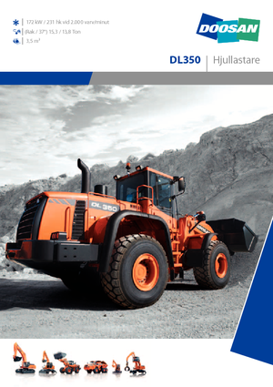 Încărcătoare pe roți Doosan DL 350