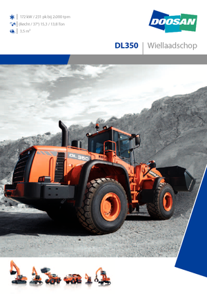 Încărcătoare pe roți Doosan DL 350