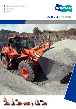 Încărcătoare pe roți Doosan DL450-3