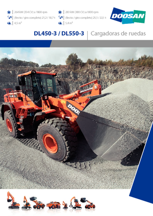 Încărcătoare pe roți Doosan DL550-3