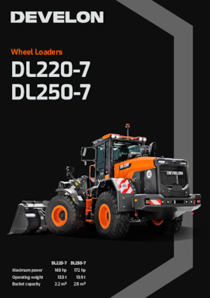 Încărcătoare pe roți Develon DL250-7