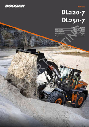 Încărcătoare pe roți Doosan DL220-7