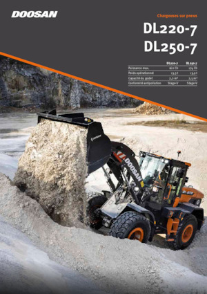 Încărcătoare pe roți Doosan DL220-7
