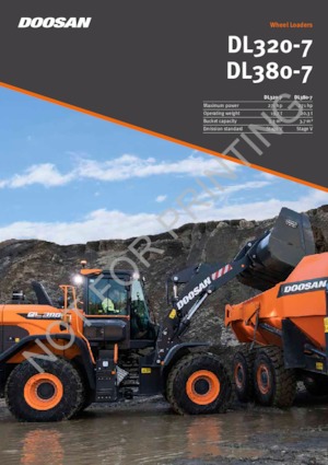 Încărcătoare pe roți Doosan DL320-7