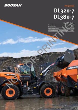 Încărcătoare pe roți Doosan DL320-7