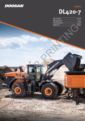 Încărcătoare pe roți Doosan DL420-7