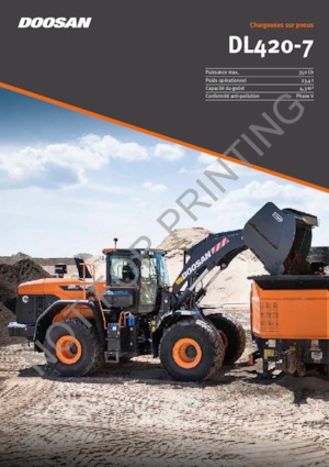 Încărcătoare pe roți Doosan DL420-7