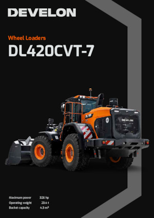Încărcătoare pe roți Develon DL420 CVT-7