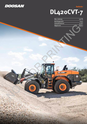 Încărcătoare pe roți Doosan DL420CVT-7