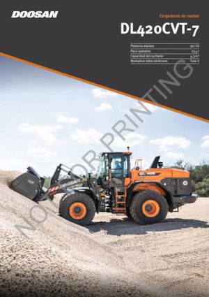 Încărcătoare pe roți Doosan DL420CVT-7