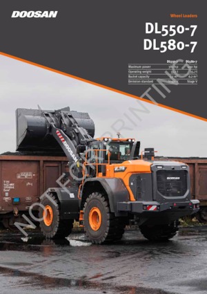 Încărcătoare pe roți Doosan DL550-7
