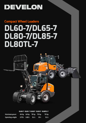 Încărcătoare pe roți Develon DL80TL-7