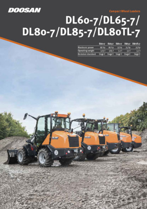Încărcătoare pe roți Doosan DL60-7