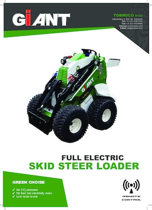 Mini încărcătoare Giant E-Skid