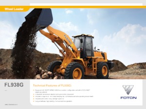 Încărcătoare pe roți Foton Lovol FL938G-II