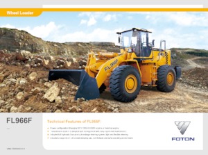 Încărcătoare pe roți Foton Lovol FL966F-II