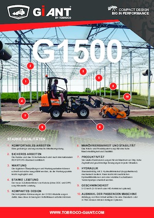 Încărcătoare pe roți Giant G1500