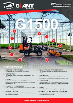 Încărcătoare pe roți Giant G1500