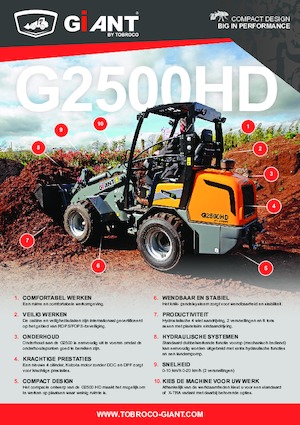 Încărcătoare pe roți Giant G2500 X-tra HD