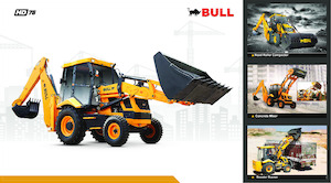 Încărcătoare pe roți Bull HD76 4WD