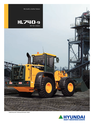 Încărcătoare pe roți Hyundai HL 740-9