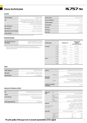 Încărcătoare pe roți Hyundai HL 757-9 A