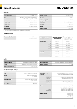 Încărcătoare pe roți Hyundai HL 760-9 A