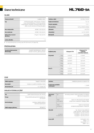 Încărcătoare pe roți Hyundai HL 760-9 A