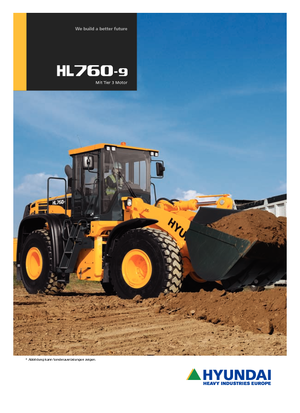 Încărcătoare pe roți Hyundai HL 760-9