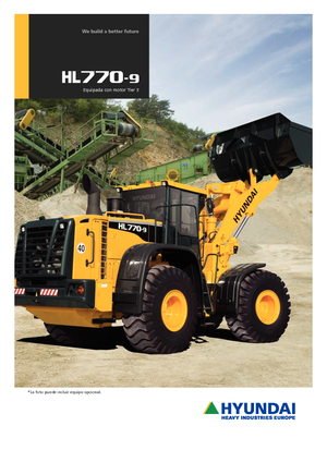 Încărcătoare pe roți Hyundai HL 770-9