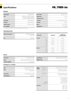 Încărcătoare pe roți Hyundai HL 780-9 A