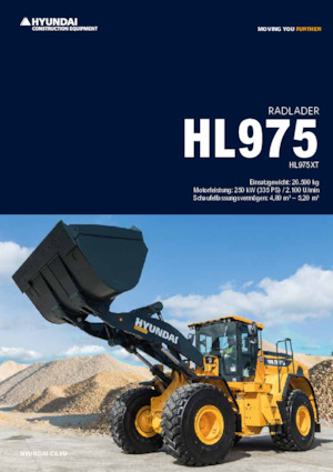 Încărcătoare pe roți Hyundai HL975 XT