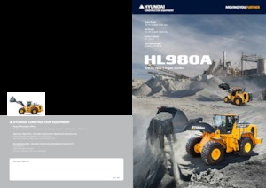 Încărcătoare pe roți Hyundai HL980A