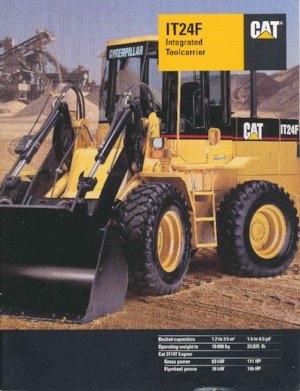 Încărcătoare pe roți Caterpillar IT 24 F