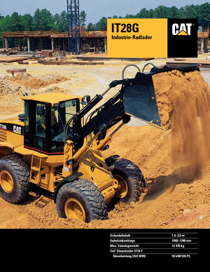 Încărcătoare pe roți Caterpillar IT 28 G