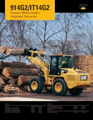 Încărcătoare pe roți Caterpillar 914G2