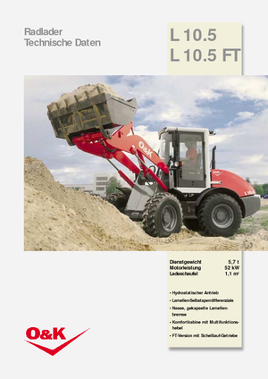 Încărcătoare pe roți O&K L 10.5 FT