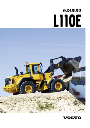 Încărcătoare pe roți Volvo L110E