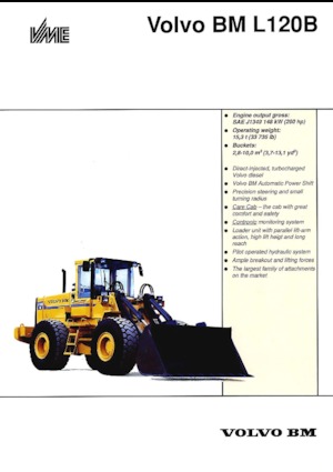 Încărcătoare pe roți Volvo L 120 B