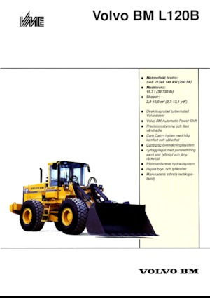 Încărcătoare pe roți Volvo L 120 B