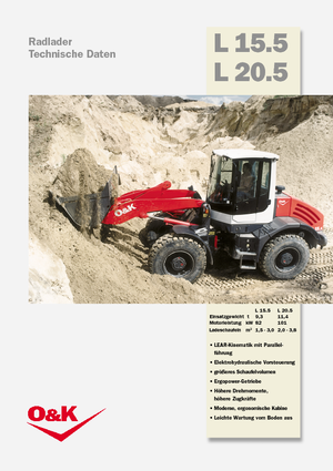 Încărcătoare pe roți O&K L 20.5