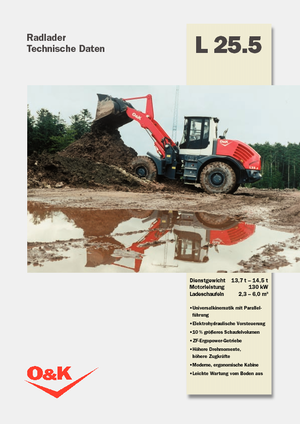 Încărcătoare pe roți O&K L 25.5