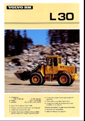 Încărcătoare pe roți Volvo L 30