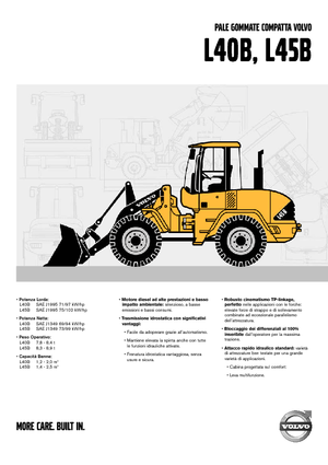Încărcătoare pe roți Volvo L40B TPS
