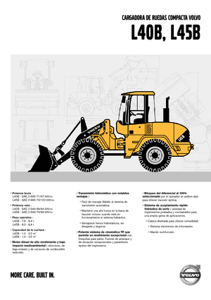Încărcătoare pe roți Volvo L40B TPS