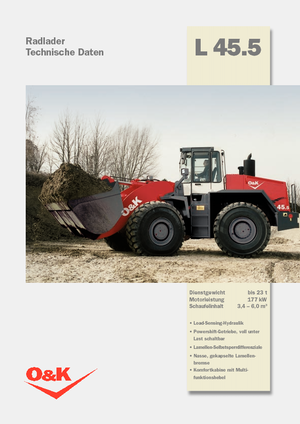 Încărcătoare pe roți O&K L 45.5