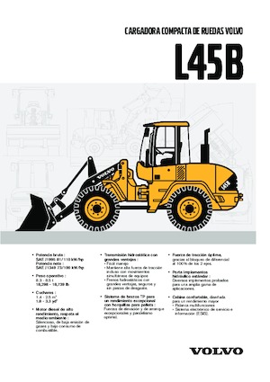 Încărcătoare pe roți Volvo L 45 BTP