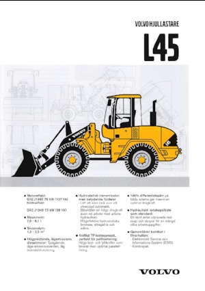 Încărcătoare pe roți Volvo L 45